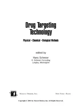Schreier | Drug Targeting Technology | Buch | 978-0-8247-0580-0 | www.sack.de