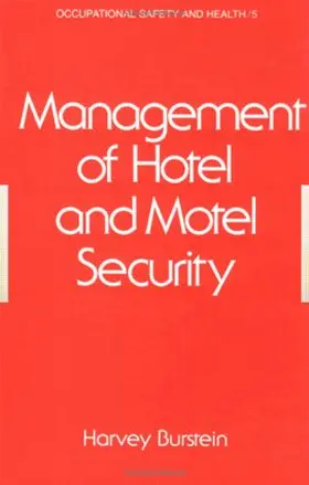 Burstein |  Management of Hotel and Motel Security | Buch |  Sack Fachmedien
