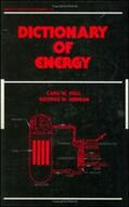 Hall |  Dictionary of Energy | Buch |  Sack Fachmedien