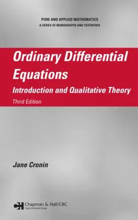 Cronin |  Ordinary Differential Equations | Buch |  Sack Fachmedien