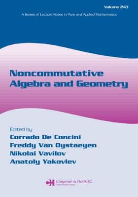 Concini / De Concini | Noncommutative Algebra and Geometry | Buch | 978-0-8247-2349-1 | sack.de