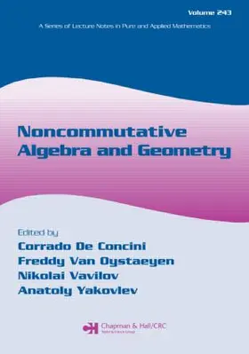 Concini / De Concini | Noncommutative Algebra and Geometry | Buch | 978-0-8247-2349-1 | sack.de