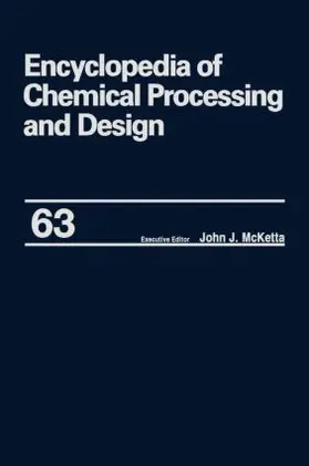 McKetta Jr |  Encyclopedia of Chemical Processing and Design | Buch |  Sack Fachmedien