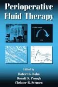 Hahn / Prough / Svensen |  Perioperative Fluid Therapy | Buch |  Sack Fachmedien