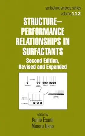 Esumi / Ueno |  Structure-Performance Relationships in Surfactants | Buch |  Sack Fachmedien
