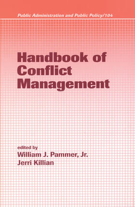 Pammer / Killian |  Handbook of Conflict Management | Buch |  Sack Fachmedien