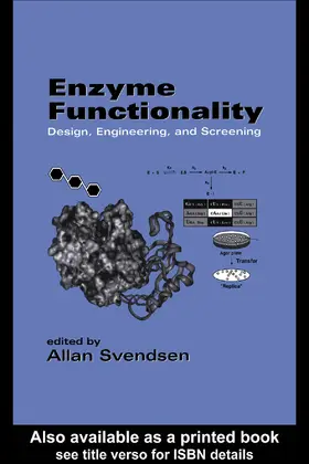Svendsen |  Enzyme Functionality | Buch |  Sack Fachmedien