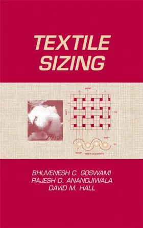 Goswami / Anandjiwala / Hall | Textile Sizing | Buch | 978-0-8247-5053-4 | sack.de