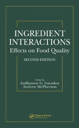 Gaonkar / McPherson |  Ingredient Interactions | Buch |  Sack Fachmedien
