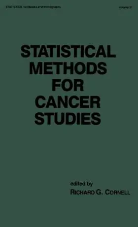 Cornell |  Statistical Methods for Cancer Studies | Buch |  Sack Fachmedien