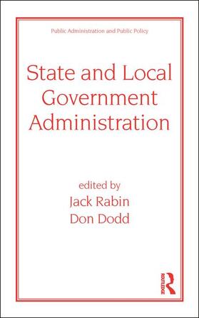 Rabin / Dodd |  State and Local Government Administration | Buch |  Sack Fachmedien