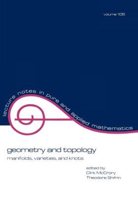Mccrory | Geometry and Topology | Buch | 978-0-8247-7621-3 | sack.de