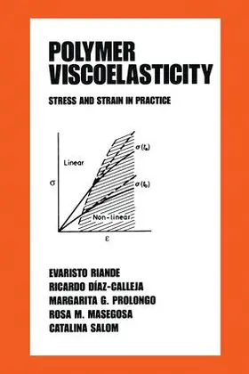 Riande / Diaz-Calleja / Prolongo |  Polymer Viscoelasticity | Buch |  Sack Fachmedien
