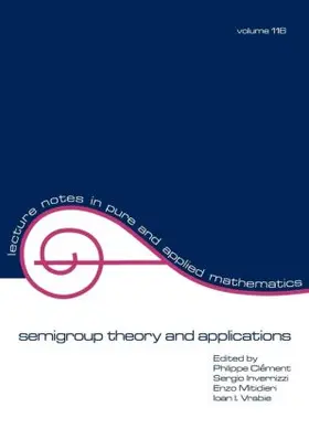 Clement |  semigroup theory and applications | Buch |  Sack Fachmedien