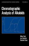 Popl / Fahnrich / Tatar |  Chromatographic Analysis of Alkaloids | Buch |  Sack Fachmedien