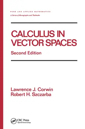 Corwin |  Calculus in Vector Spaces, Revised Expanded | Buch |  Sack Fachmedien