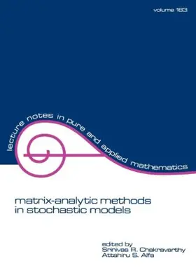 Chakravarthy / Alfa |  Matrix-Analytic Methods in Stochastic Models | Buch |  Sack Fachmedien
