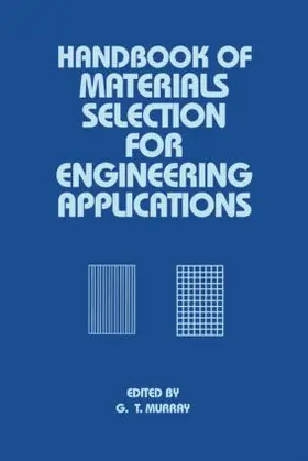 Murray |  Handbook of Materials Selection for Engineering Applications | Buch |  Sack Fachmedien
