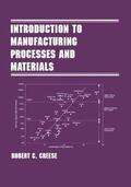 Creese |  Introduction to Manufacturing Processes and Materials | Buch |  Sack Fachmedien
