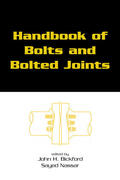 Bickford / Nassar |  Handbook of Bolts and Bolted Joints | Buch |  Sack Fachmedien