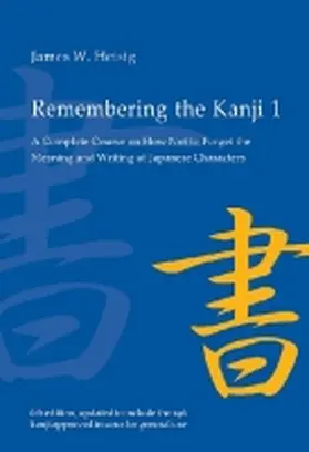 Heisig |  Remembering the Kanji 1 | Buch |  Sack Fachmedien