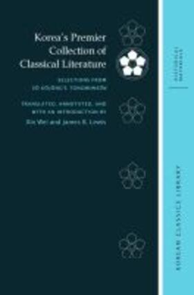 Duncan / Lee / Buswell | Korea's Premier Collection of Classical Literature | Buch | 978-0-8248-7730-9 | sack.de