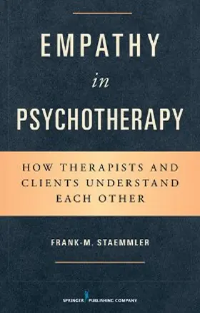 Staemmler |  Empathy in Psychotherapy | eBook | Sack Fachmedien
