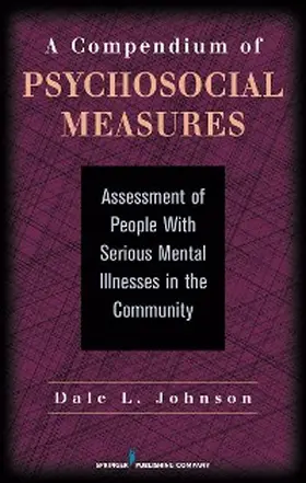 Johnson |  A Compendium of Psychosocial Measures | eBook | Sack Fachmedien
