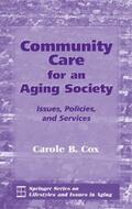 Cox |  Community Care for an Aging Society | eBook | Sack Fachmedien