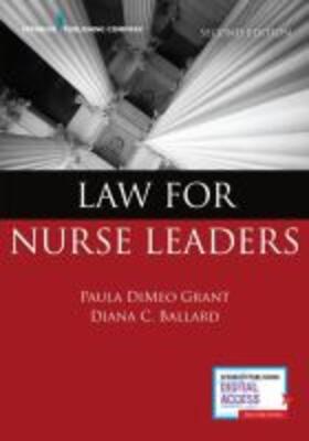 Grant | Law for Nurse Leaders | Buch | 978-0-8261-3356-4 | sack.de
