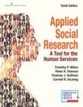 Dejong / Hilton / Fawson |  Applied Social Research | Buch |  Sack Fachmedien
