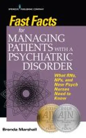 Marshall | Fast Facts for Managing Patients with a Psychiatric Disorder | Buch | 978-0-8261-7774-2 | www.sack.de