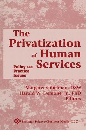 Gibelman / Demone | The Privatization of Human Services | Buch | 978-0-8261-9870-9 | sack.de