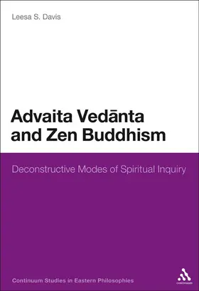 Davis |  Advaita Vedanta and Zen Buddhism | Buch |  Sack Fachmedien