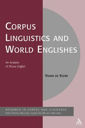 De Klerk / Klerk |  Corpus Linguistics and World Englishes | Buch |  Sack Fachmedien