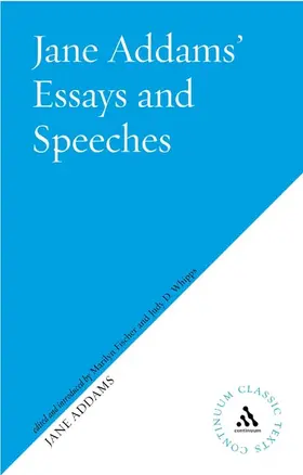 Addams |  Writings on Peace | Buch |  Sack Fachmedien