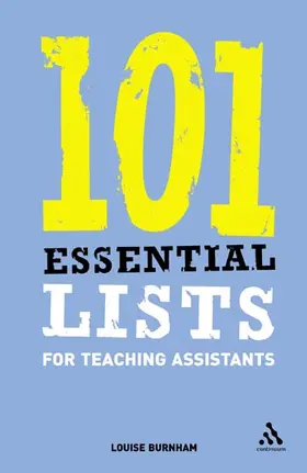 Burnham |  101 Essential Lists for Teaching Assistants | Buch |  Sack Fachmedien