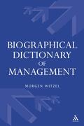 Witzel |  The Biographical Dictionary of Management | Buch |  Sack Fachmedien