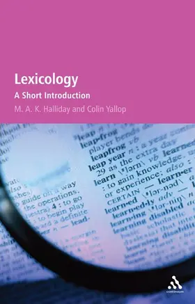 Halliday / Yallop |  Lexicology | Buch |  Sack Fachmedien