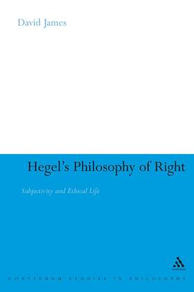 James |  Hegel's Philosophy of Right | Buch |  Sack Fachmedien