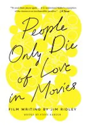 Ridley / Haruch |  People Only Die of Love in Movies | Buch |  Sack Fachmedien