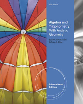 Swokowski | Algebra and Trigonometry with Analytic Geometry, International Edition | Buch | 978-0-8400-6889-7 | sack.de