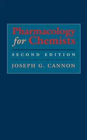 Cannon |  Pharmacology for Chemists | Buch |  Sack Fachmedien