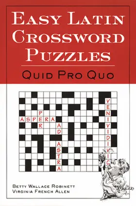 Robinett / Allen |  Easy Latin Crossword Puzzles | Buch |  Sack Fachmedien