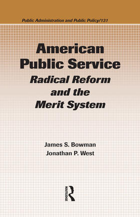 Bowman / West | American Public Service | Buch | 978-0-8493-0534-4 | sack.de