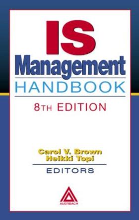 Brown / Topi | IS Management Handbook | Buch | 978-0-8493-1595-4 | sack.de