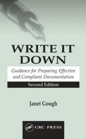 Gough | Write It Down | Buch | 978-0-8493-2171-9 | sack.de