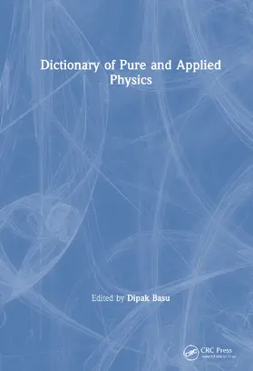 Basu |  Dictionary of Pure and Applied Physics | Buch |  Sack Fachmedien