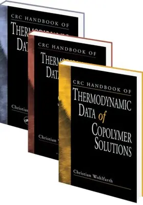 Wohlfarth |  CRC Handbook of Thermodynamic Data of Polymer Solutions, Three Volume Set | Buch |  Sack Fachmedien