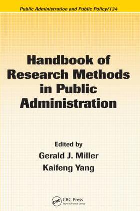 Brandler / Miller / Roman |  Handbook of Research Methods in Public Administration | Buch |  Sack Fachmedien